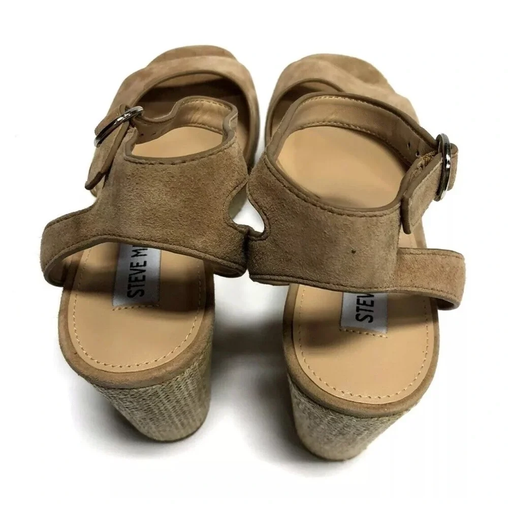 Steve Madden Women’s Binx Wedge Sandals, Size 8.5 M.